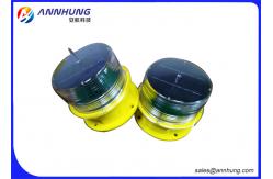 China Remote Control Solar Powered Warning Lights / Led Obstruction Light UV Protection supplier