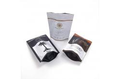 China Stand Up Aluminium Foil Pouch , Durable Custom Printing Coffee Bag With Zipper supplier