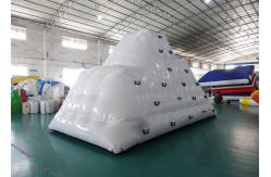 China 14′ Inflatable Climbable Iceberg For Summary Holiday , Inflatable Water Games supplier