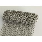 Stainless Steel Metal Mesh Curtains Decorative Mesh Screen Bar And Hotel Use for sale