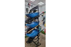 China 540mm Garden Cart Tools 150kg 6 Cu Ft Wheelbarrow With Steel Frame supplier