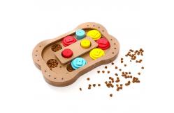 China Wooden Dog Puzzle Toys Interactive Toy Customized Color supplier