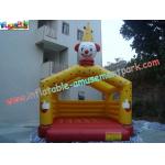 Customized Kids Inflatable Clown House Commercial Bouncy Castles For Outdoor, Indoor Use for sale
