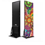 Indoor Full Color P2.5 high Bightness 2500cd/㎡ Floor Standing LED Poster Screens for sale