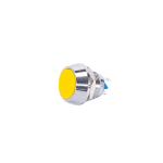 2Pin 12mm Momentary Push Button Switch , IP65 Flat Momentary Switch