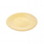 LFGB Bulk Biodegradable Disposable Wooden Plates 160mm For Party Wedding for sale