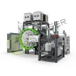 Silicon Nitride Ceramic Sintering Furnace with 60 bar Pressure and Customizable Working Space for sale
