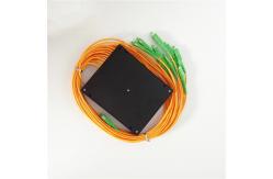 China ABS Box PVC G657A1 SC/APC Connector Fiber Optic 1x16 Plc Splitter supplier