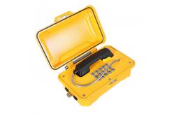 China Wall Mounting SIP 2.0 IP VoIP Weatherproof Telephone Case supplier