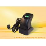Portable  Biometric fingerprint reader device , thumbprint security usb reader optical sensor for sale