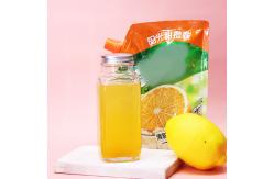 China 250ml 500ml Fancy Empty Glass Clear Juice Milk Bottle With Screw Cap supplier