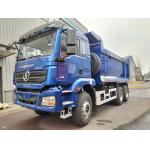 10 Tyres SHACMAN H3000 Dump Truck 6x4 380Hp EuroII Blue U-type tipper for sale