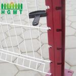High Security Commercial Decorative PVC Coated Rust Proof Airport Iron Wire 3D Fencing for sale