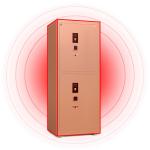 Smart Bank Biometric Commercial Safe Box Fingerprint Lock H1880mm With 7 Open Ways
