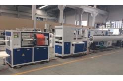 China Economical 315mm Twin Screw PVC Pipe Extrusion Line supplier
