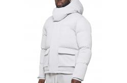 China Puffer Jacket Men Fashion New Design Winter Puffer Cargo Pocket Mens Coat supplier