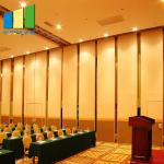 Malaysia Aluminum MDF Wood Soundproof Movable Partition Walls For Restaurant for sale