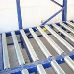 Heavy Duty Steel Fed Gravity Flow Racks Beam FIFO Powder Coating for sale