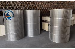 China SS304 Wedge Wire Rotary Screen 1008mm Diameter for Wastewater supplier
