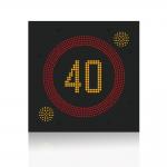 EN12966 Traffic Speed Sign IP65 Full Color Variable Message Sign for sale