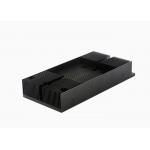 Black Anodized 6060 Large Size Aluminium Heatsink Extrusion Profiles T66 for sale