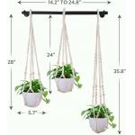 Wall Mounted Hanging Planters Bracket Powder Coated for a Chic and Functional Display for sale