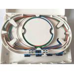 Easy Installation Fiber Optic Termination Box , Waterproof 4 Cores FTTH Distribution Box for sale