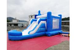 China School Frozen Anna Bounce House / Commercial Inflatable Combo Bouncy Castle Slide supplier