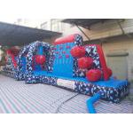 Floating Blow Up Water Obstacle Course Wind Resistant Easy Assembly for sale