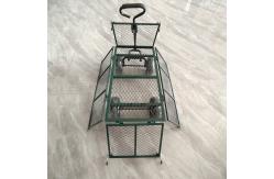 China Versatile Garden Mesh Cart with 440 Lbs Capacity 44.66 Lbs Lightweight supplier
