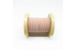 China 0.08mm *24 USTC155 Insulated Stranded Copper Litz Wire Silk Covered supplier