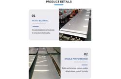 China 2B 316l Stainless Steel Plate 1.5 MM Stainless Steel Sheet ASTM A240 supplier