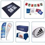 Soft Sublimation Media Paper Flag Cloth Compatible With Sublimation Ink
