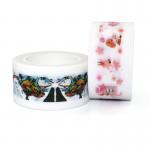 15mm Width Impermeable Decorative Glitter Washi Tape for sale