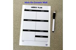 China 168*230 mm Sticky Dry Erase Board ISO9001 With No Residue Adhesive Tape supplier