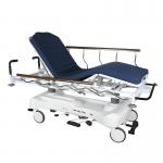 Heavy-Duty Medical Stretcher Transport 500lb Capacity Patient Gurney With Hydraulic Lift for sale