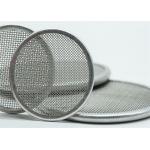 350mm Round Diameter Rimmed Stainless Steel Woven Wire Mesh DISCS for sale