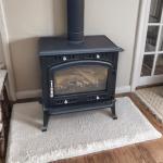 Assembly Required Outdoor Wood Fire Pit Manual Ignition Cast Iron Construction