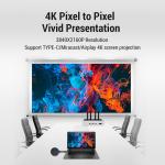4K 60Hz Wireless Collaboration System Miracast & Airplay  HDMI in For Meeting Rooms