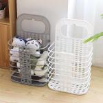 Portable Multifunctional Collapsible Wall Laundry Hamper For Bathroom Save Space