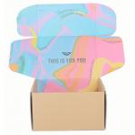 Corrugated Cardboard Boxes With Double Side Printing Design For Shipping for sale