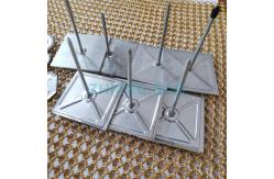 China Double Pe Foam Base Self Stick Rock Wool Insulation Hanger supplier