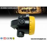 Portable Compact Design Rechargeable Led Headlamp 117 Lum 4000 Lux Pc Material