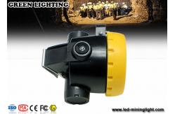 China Portable Compact Design Rechargeable Led Headlamp 117 Lum 4000 Lux Pc Material supplier