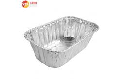 China Food Grade 58085 Disposable Aluminum Foil Loaf Pan For Bread Baking supplier