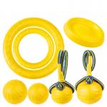 Interactive EVA Indestructible Tennis Ball Float Unbreakable Tennis Balls For Dogs for sale