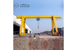 China 10 Tons Electric Mobile Gantry Crane Warehouse For Lifting Truck Boxes supplier