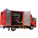 CAMC 1500@50Hz PG+ Generator Set Red Color Original Quality Truck Mounted Road Transport for sale