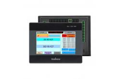 China 12DI 12DO Portrait Display Integrated HMI Panel RS232 Program supplier