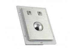 China Rugged Panel Mounting Mouse Trackball Diameter 38mm For Industrial Machine supplier